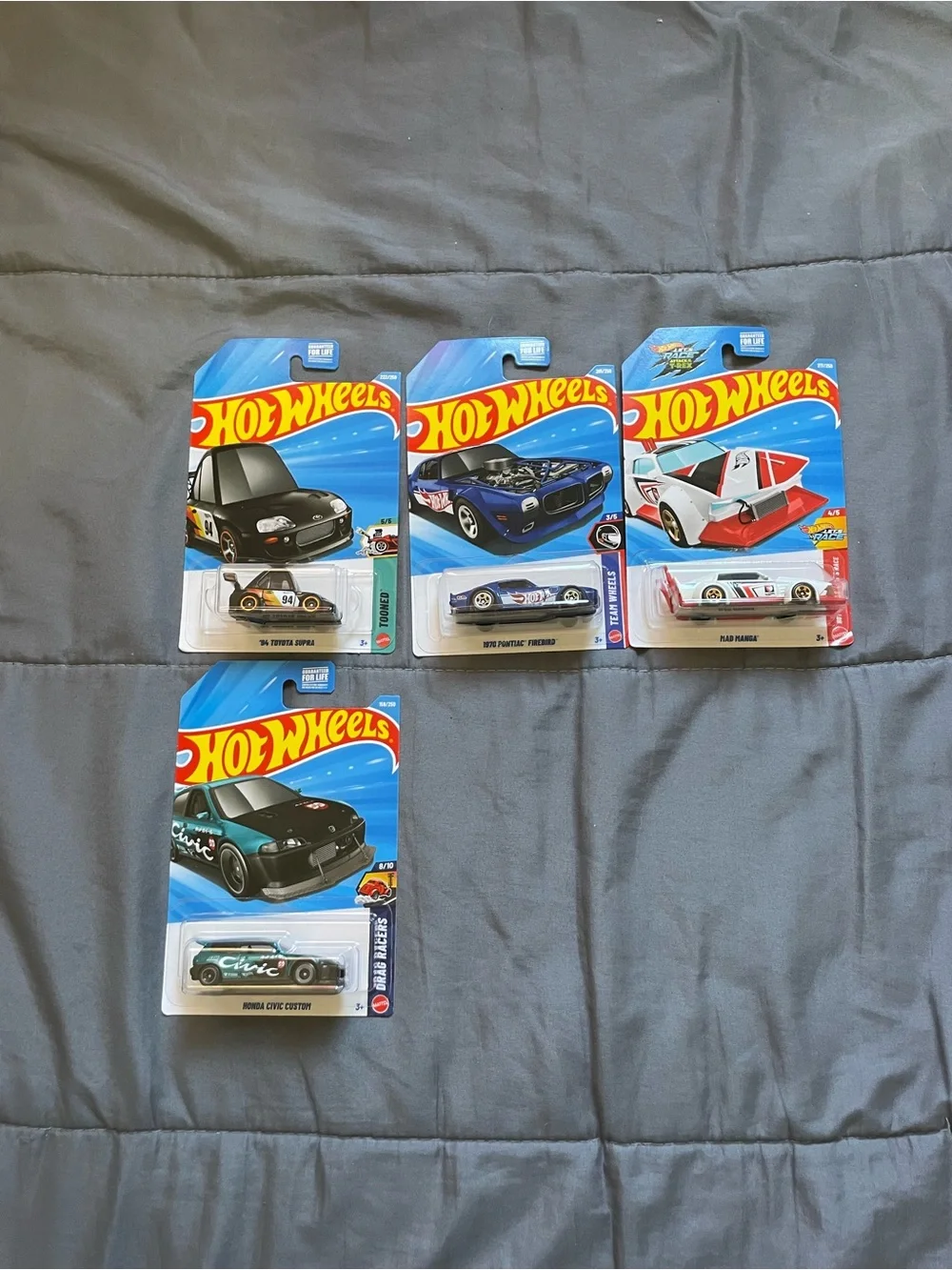 4 hotwheels